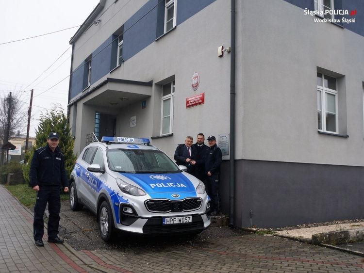 Nowy nabytek zasilił flotę komisariatu w Gorzycach, Śląska Policja