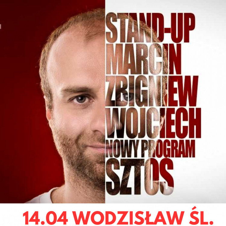 Marcin Zbigniew Wojciech w Wodzisławiu. Już w najbliższy piątek!, 