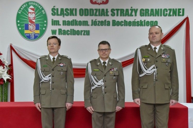Zmiana na stanowisku Komendanta Śląskiego Oddziału Straży Granicznej (zdjęcia), Śląski Oddział SG