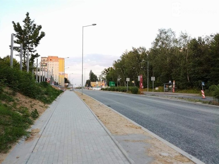 Trwa remont ulicy Matuszczyka w Wodzisławiu, mk