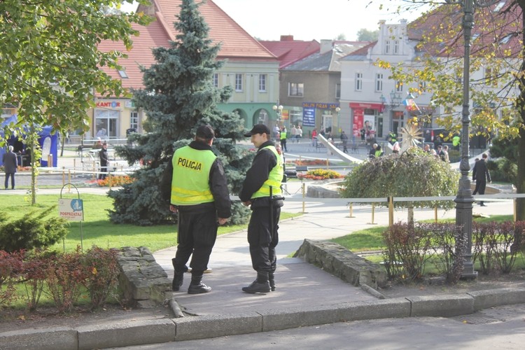 Policjanci, antyterroryści, pirotechnicy  i snajperzy zabezpieczali wizytę prezydenta, Tomasz Raudner, KPP Wodzisław
