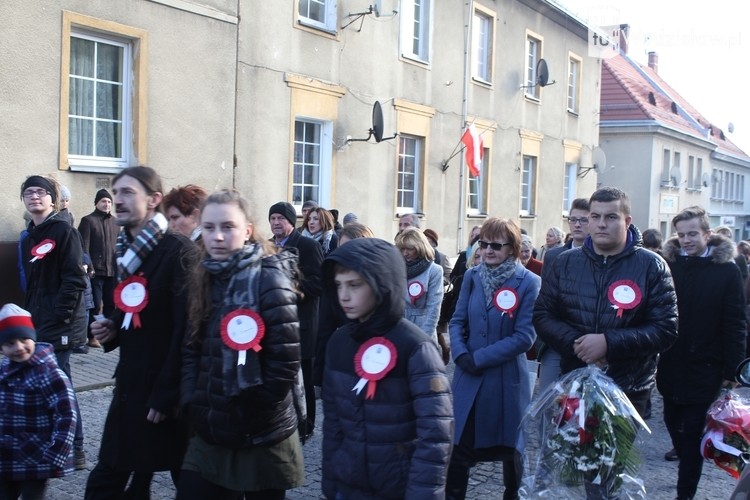Mieszkańcy Wodzisławia uczcili Święto Niepodległości, Monika Krzepina
