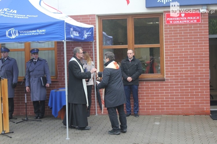 Policjanci bliżej mieszkańców. Posterunek w Gołkowicach oficjalnie otwarty, Monika Krzepina