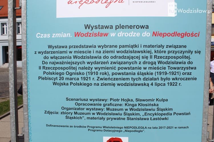 Kiełbaski z prezydentem, ognisko i historia na zdjęciach - patriotyczna sobota w Wodzisławiu Śl., Tomasz Raudner