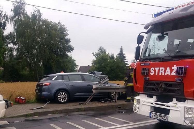 Atak epilepsji przyczyną groźnego wypadku w Radlinie, policja Wodzisław Śląski