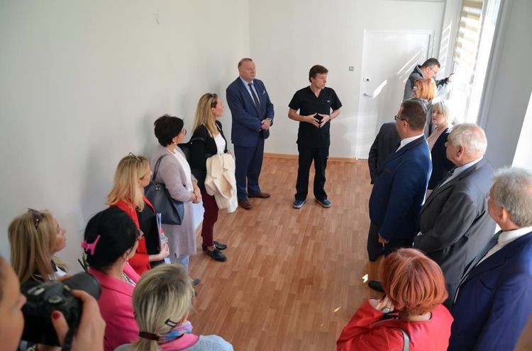 Rydułtowy: otwarcie pracowni endoskopowej, Starostwo Powiatowe w Wodzisławiu Śląskim