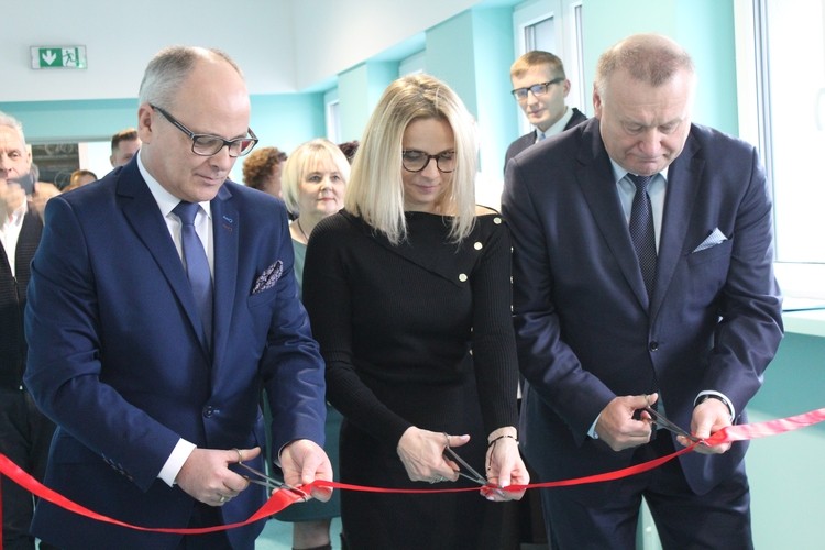 Nowa sala operacyjna w wodzisławskim szpitalu, Mateusz Szumilas