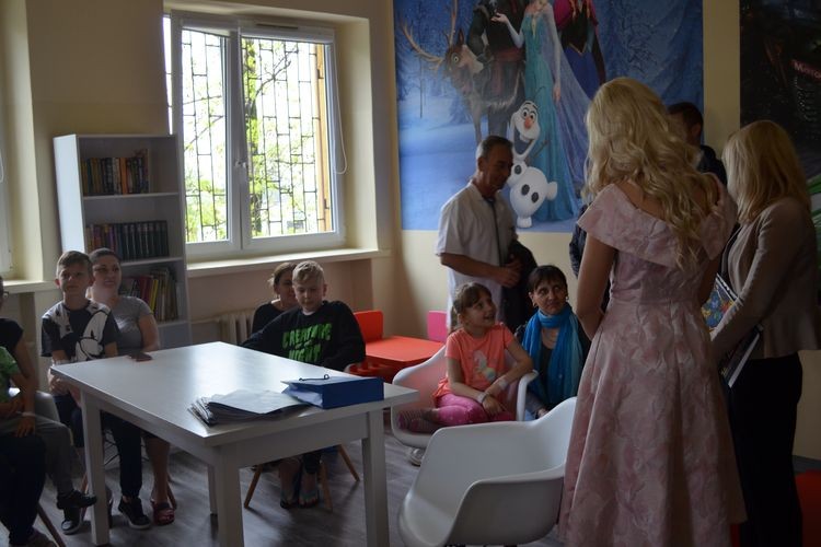 Księżna objęła patronatem Oddział Pediatryczny szpitala w Rydułtowach, ig