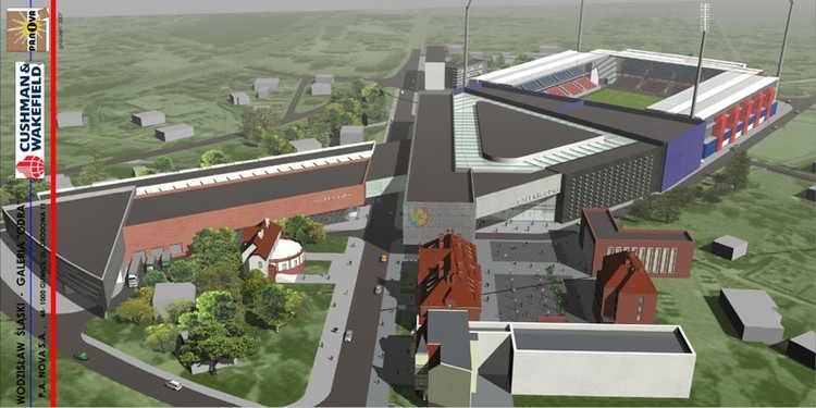 Archiwalne koncepcje rozbudowy stadionu Odry, Sebastian Borecki, Krzysztof Całka, PA NOVA Gliwice