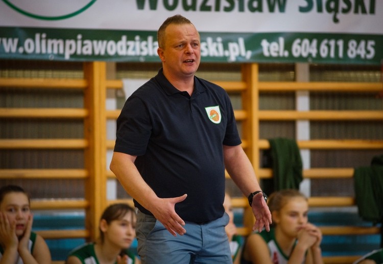 ŻKK Olimpia Wodzisław Śl. - UKS MOSM Bytom (97:42), Grzegorz Matla