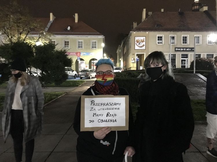 Protest ulicami Wodzisławia. „To jest wojna!”, mk
