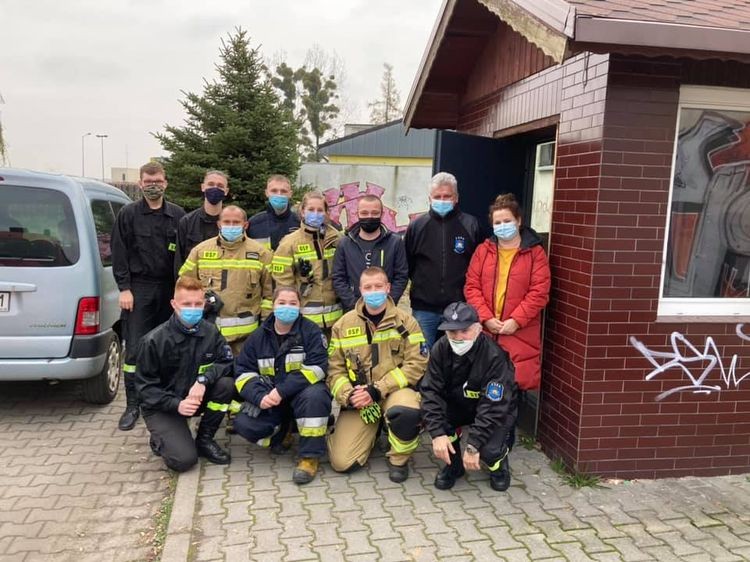 Strażacy z Biertułtów zorganizowali zbiórkę dla szpitala, OSP Biertułtowy-Radlin