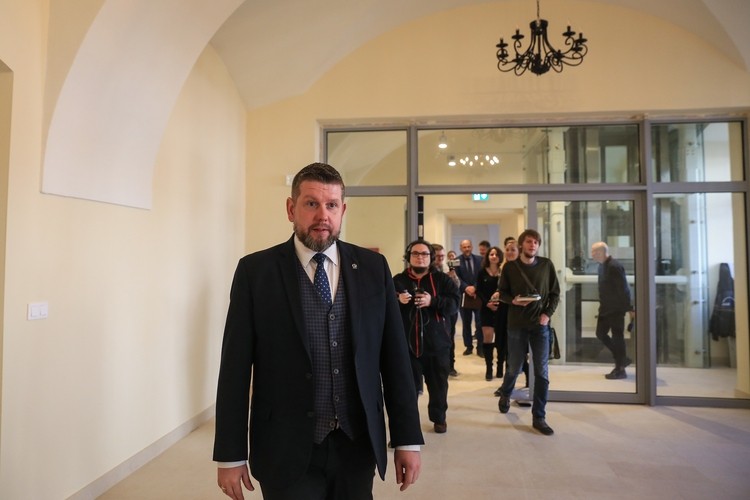 Wodzisław otrzyma dodatkowe 4 miliony złotych na remont Pałacu Dietrichsteinów, Dominik Gajda