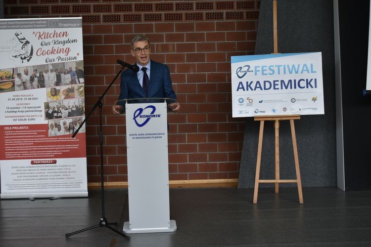 Festiwal akademicki w wodzisławskim Ekonomiku, Powiat Wodzisławski