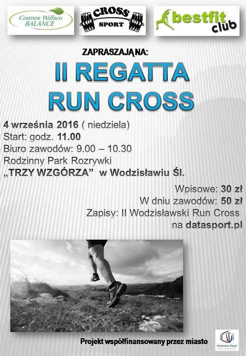 II Regatta Run Cross już na początku września. Zapisy trwają, Trzy Wzgórza