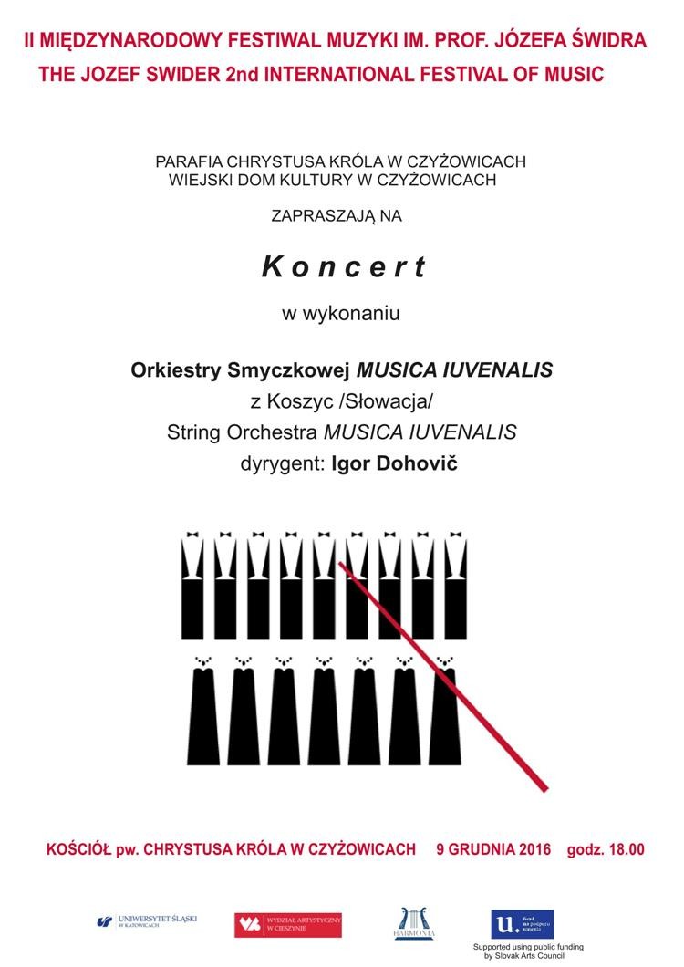 Słowacka orkiestra smyczkowa wystąpi w Czyżowicach, materiały prasowe