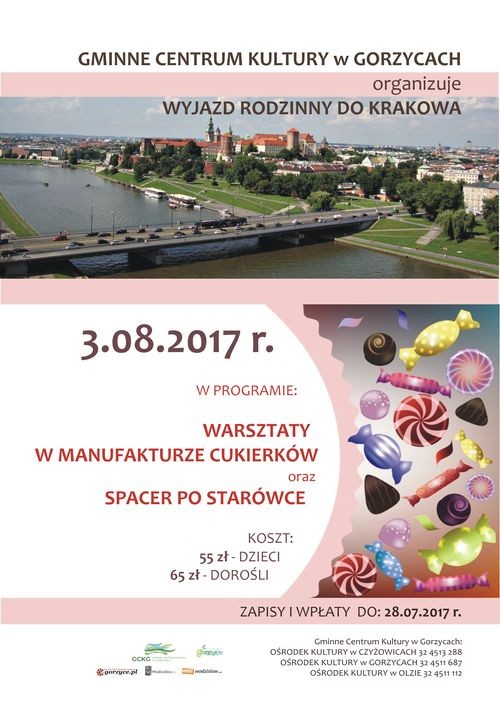 Akcja Lato na Wsi: sprawdź program sierpniowych zajęć w gminie Gorzyce, GCK Gorzyce