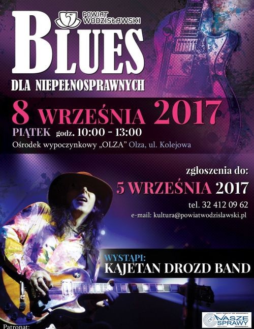 Wkrótce kolejna edycja koncertu „Blues dla niepełnosprawnych”, Starostwo Powiatowe w Wodzisławiu Śląskim