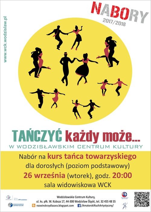 Rusza kurs tańca towarzyskiego w Wodzisławskim Centrum Kultury, Wodzisławskie Centrum Kultury