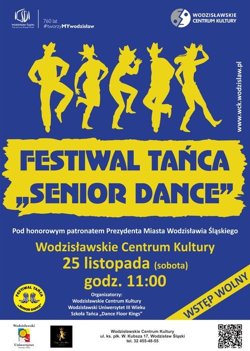 Wodzisławski UTW i WCK organizują festiwal tańca dla seniorów, Wodzisławskie Centrum Kultury