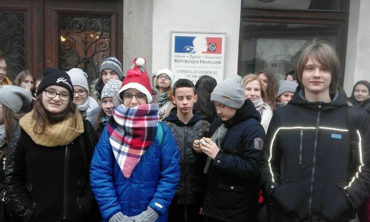 Uczniowie „Jedynki” spotkali się z Konsulem Generalnym Francji, SP nr 1 w Wodzisławiu Śląskim