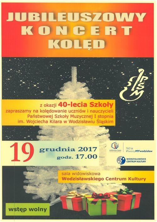 Wodzisław: Państwowa Szkoła Muzyczna przygotowała jubileuszowy koncert kolęd, Wodzisławskie Centrum Kultury