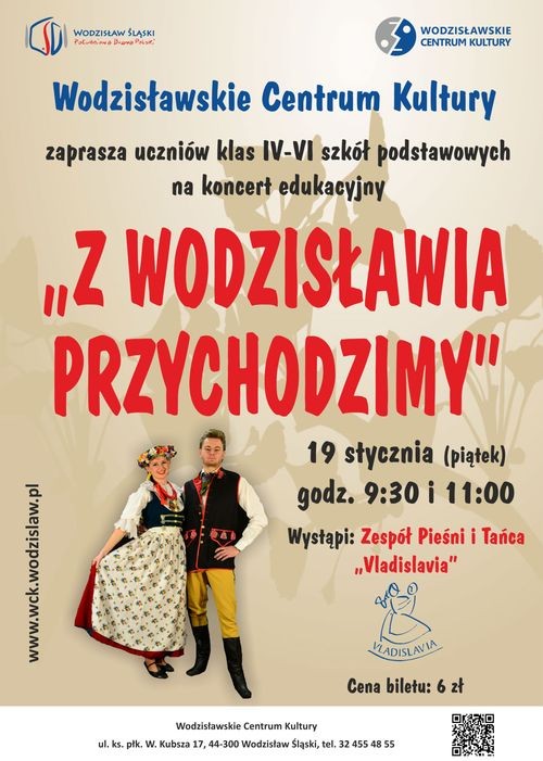 WCK: koncert edukacyjny „Z Wodzisławia przychodzimy...”, Wodzisławskie Centrum Kultury
