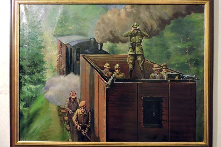 Obraz pokazujący bitwę pod Olzą wrócił do muzeum (zdjęcia), Piotr Hojka