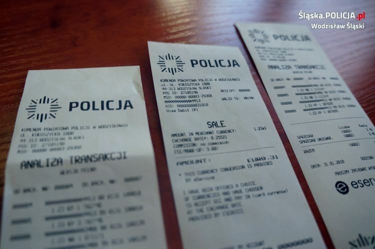 Za mandat zapłacisz kartą (zdjęcia), Policja Wodzisław Śląski