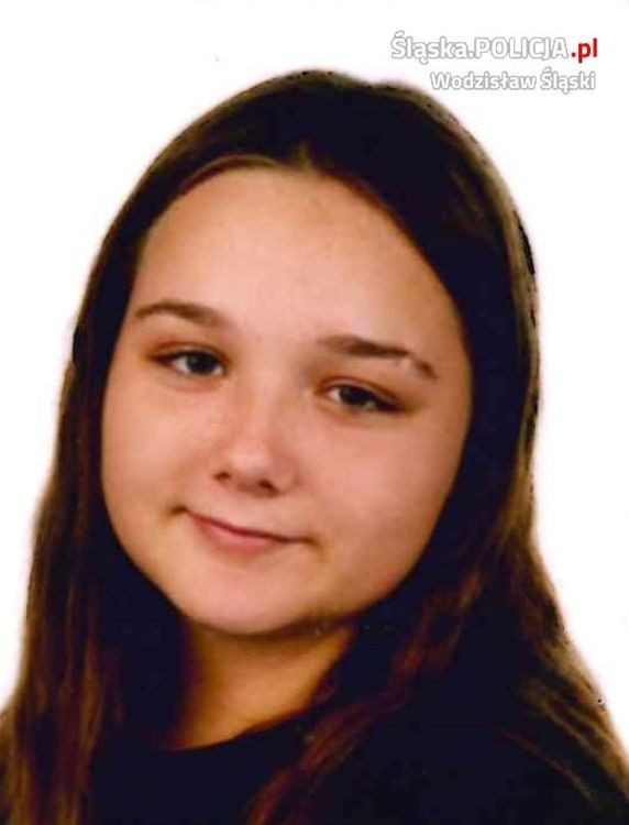 Zaginęła 14-letnia Vanessa Wardzała, Policja Wodzisław Śląski