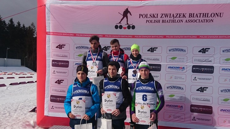 Biathloniści UKS Strzał Wodzisław wywalczyli  medale podczas Mistrzostw Polski, 