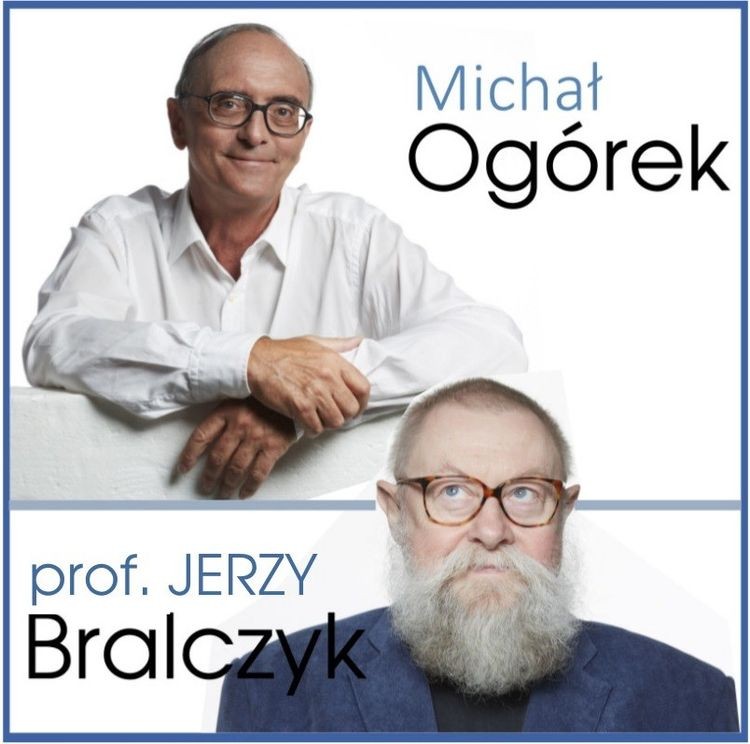 J. Bralczyk i M. Ogórek na zakończenie Tygodnia Bibliotek, MiPBP w Wodzisławiu Śląskim