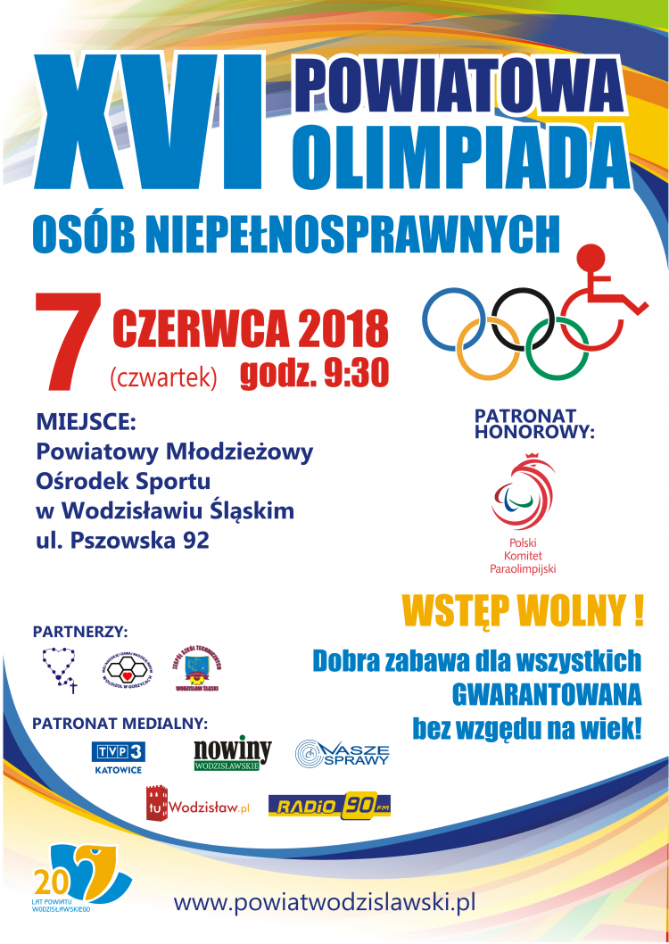 XVI Powiatowa Olimpiada Osób Niepełnosprawnych, powiatwodzislawski.pl
