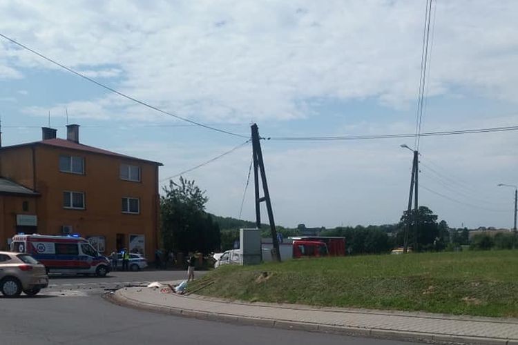 Kobieta spowodowała wypadek, w aucie było roczne dziecko, Wodzisław Śląski i okolice-informacje drogowe 24H