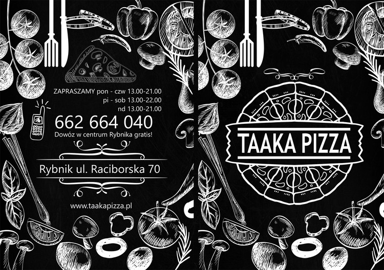 Taaka Pizza. Z miłości do kuchni, nie tylko włoskiej, 