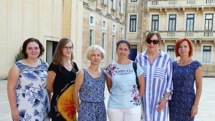 Nauczycielki „Jedynki” szkoliły się na Malcie, Starostwo Powiatowe w Wodzisławiu Śląskim