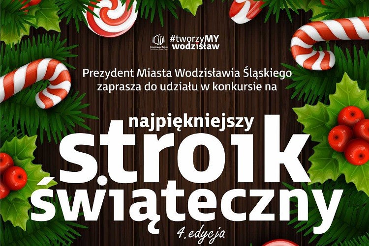 Konkurs na stroik świąteczny, weźmiecie udział?, UM Wodzisław Śląski