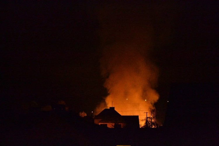 Przerażające zdjęcia pożaru w Zawadzie, Szymon Kamczyk