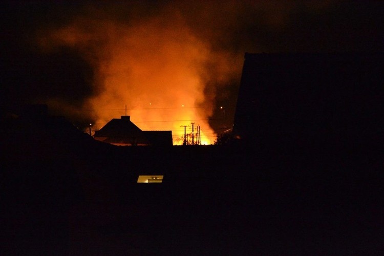 Przerażające zdjęcia pożaru w Zawadzie, Szymon Kamczyk