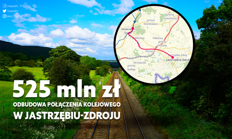 525 mln zł na kolej do Jastrzębia. Możliwa trasa przez Wodzisław?, 