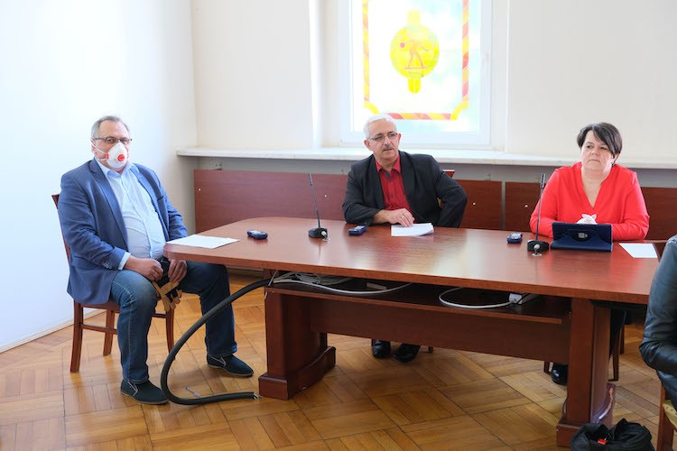 Burmistrz Radlina zaapelowała o wsparcie wodzisławskiego szpitala, 
