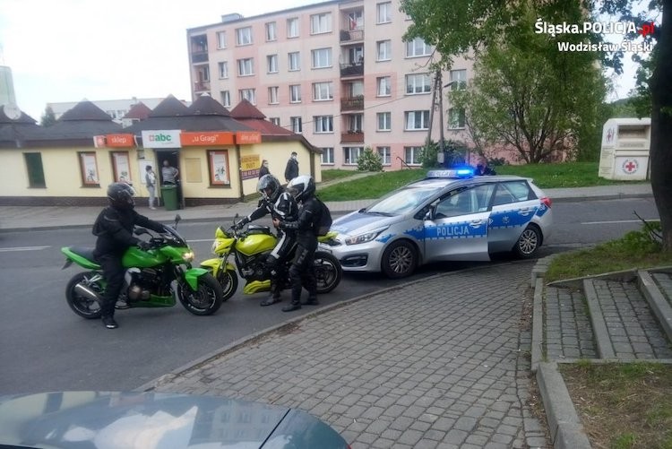 Miał 3 promile alkoholu we krwi, zatrzymali go motocykliści, KPP Wodzisław Śląski