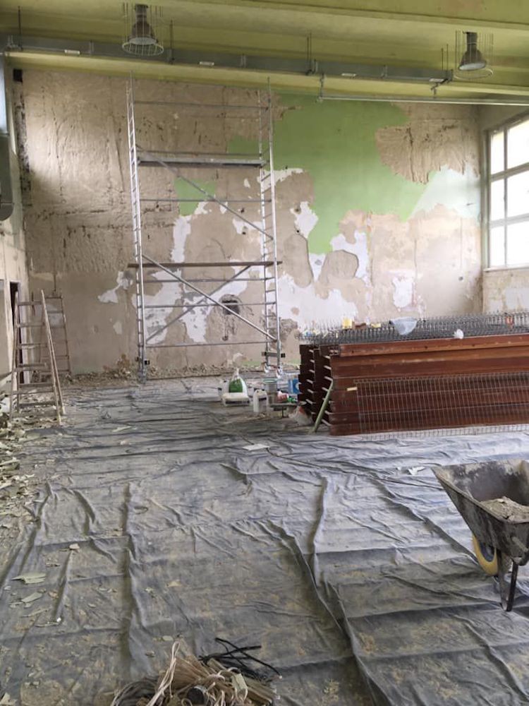 Remont sali gimnastycznej w „Tischnerze”, powiat wodzisławski