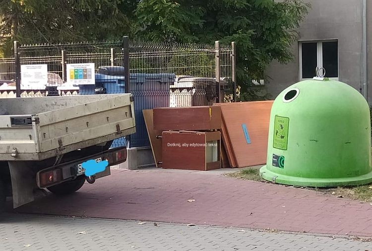 Wodzisław: podrzucali odpady, mieszkańcy zrobili im „fotki”, Domaro/facebook