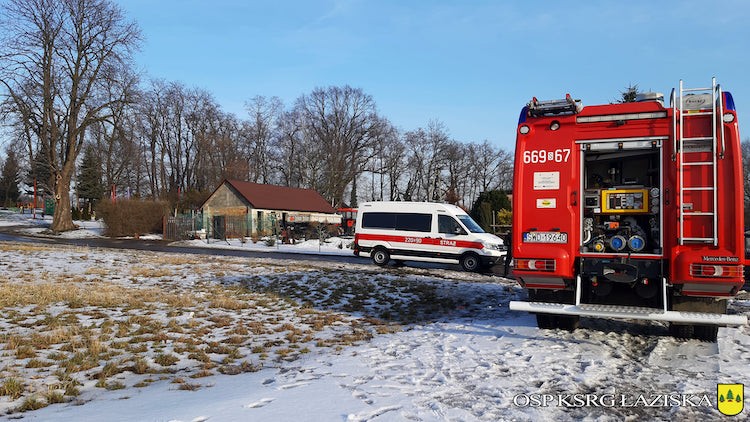 W Godowie do poszukiwania paralotniarza stawiły się służby z całej Polski, OSP KSRG Łaziska