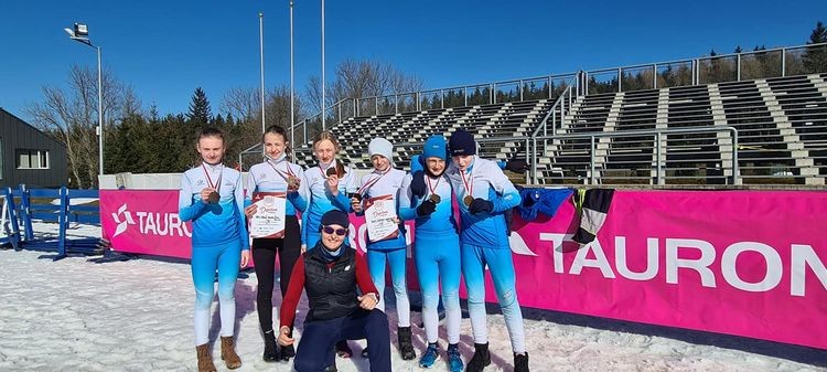 UKS Strzał z medalami podczas mistrzostw Polski w biathlonie, UKS Strzał Wodzisław