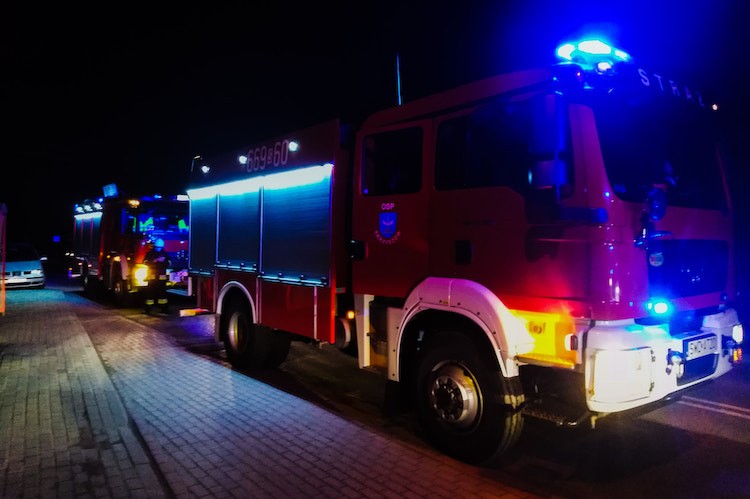 W Skrzyszowie o krok od tragedii. Interweniowali strażacy, FB: OSP Skrzyszów