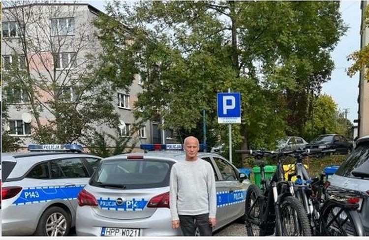 Skradzione w Austrii, znalezionie w Rydułtowach. Właściciele odebrali swoje rowery, KPP Wodzisław
