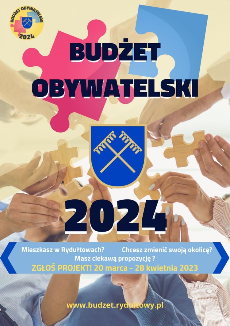 Rydułtowy: Rusza Budżet Obywatelski 2024. Projekty można składać od 20 marca, 