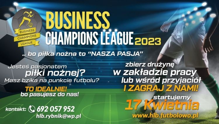 Business Champions League 2023 (zapisy), 